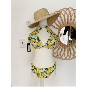 Brand new Bikini set (34D) top, Large bottom